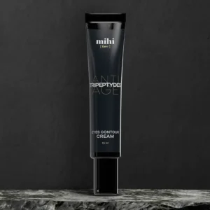 Crème contour des yeux anti-rides aux tripeptides pour lisser les pattes d'oie et raffermir la peau