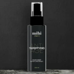 Flacon spray de la brume liftante effet botox aux peptides de la gamme Tripeptydes.