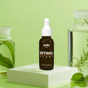 Sérum visage anti-âge concentré au Bakuchiol de la gamme Mihi Retinol Plant