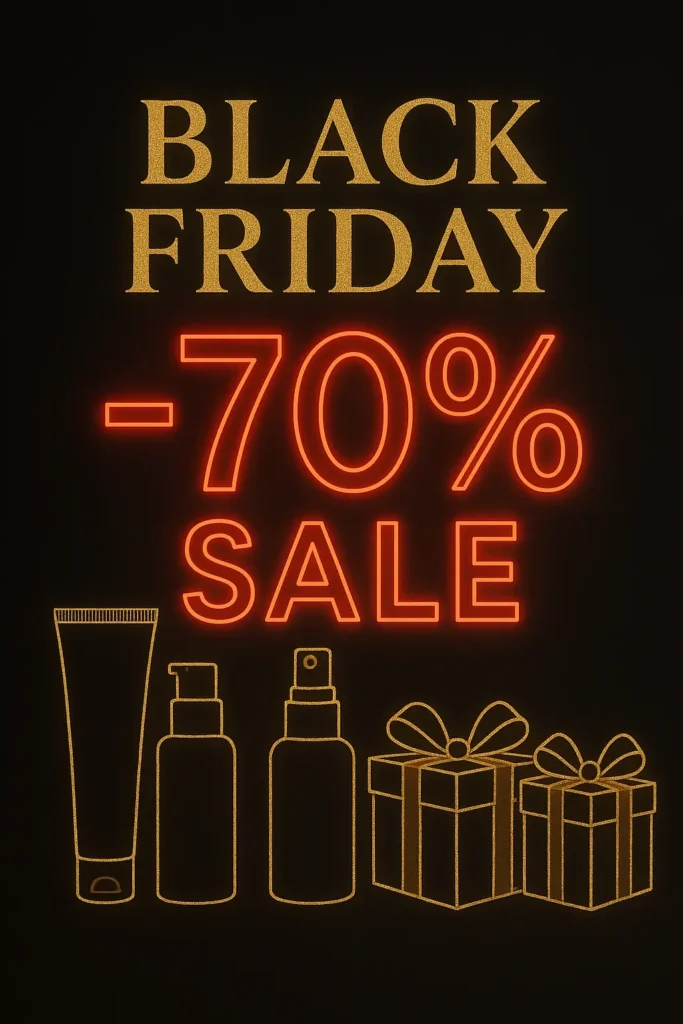 Offres Black Friday Mihi produits de beauté et cadeaux