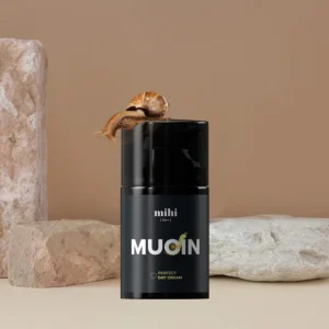 Crème de jour anti-rides Mucin Mihi à la bave d'escargot pour peau parfaite