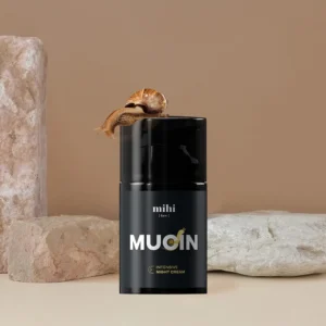 Crème de nuit anti-rides Mucin Mihi à la bave d'escargot réparation intensive