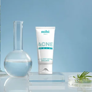 Émulsion matifiante visage Acne Help Mihi au Zinc pour peaux grasses et brillantes