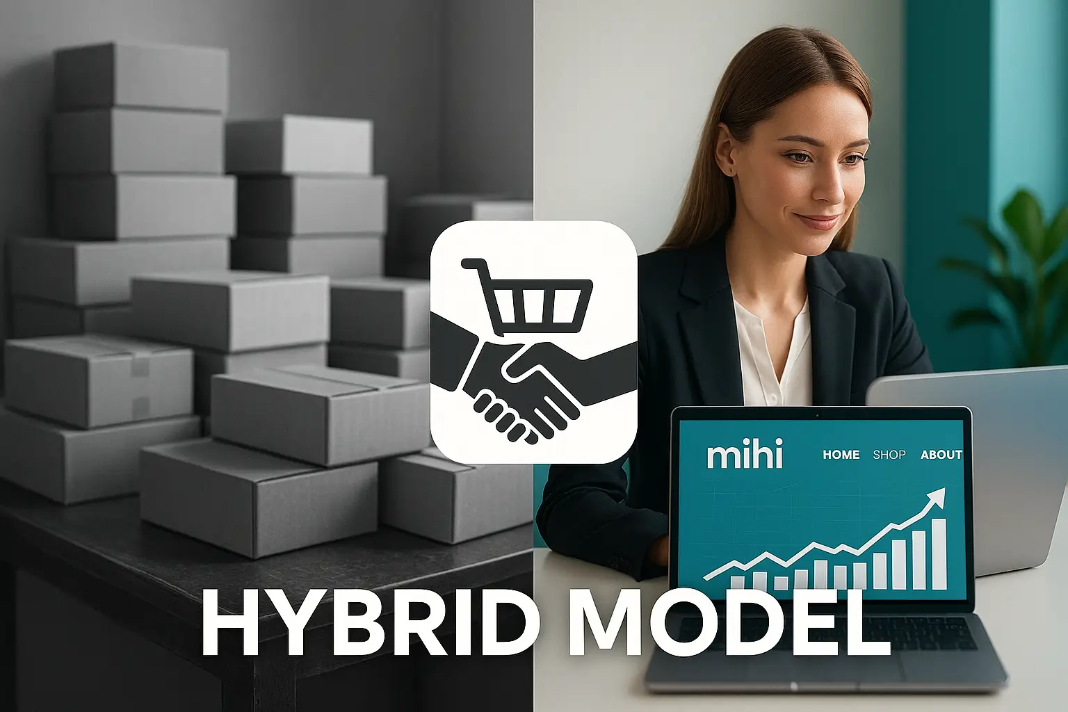 Schéma explicatif du Modèle Hybride Mihi comparé au MLM classique