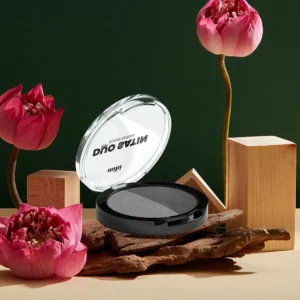 Duo Satin Eyeshadow Gris MIHI palette fard paupières smoky eye