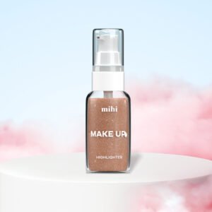 Illuminateur liquide visage MIHI (30ml) : Highlighter fluide lissant pour un teint éclatant et naturel.