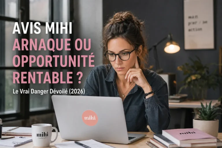 Avis Mihi arnaque ou opportunité : mon analyse d'experte web sur les dangers du VDI.