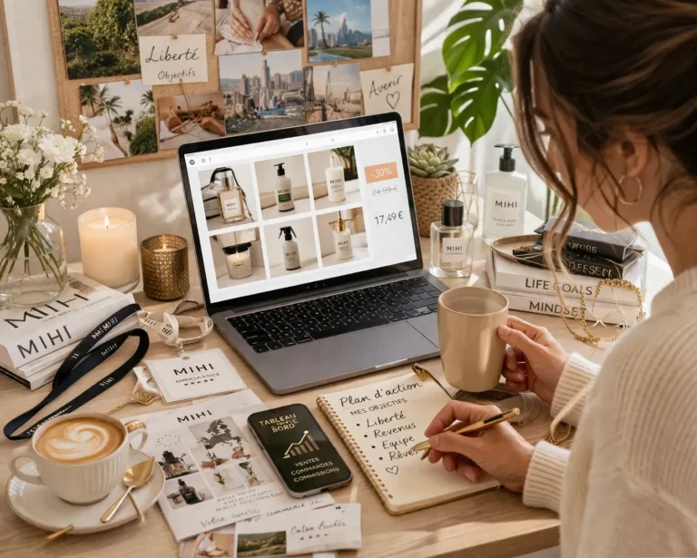 Guide je me suis inscrite chez mihi je fais quoi affiliation MLM client