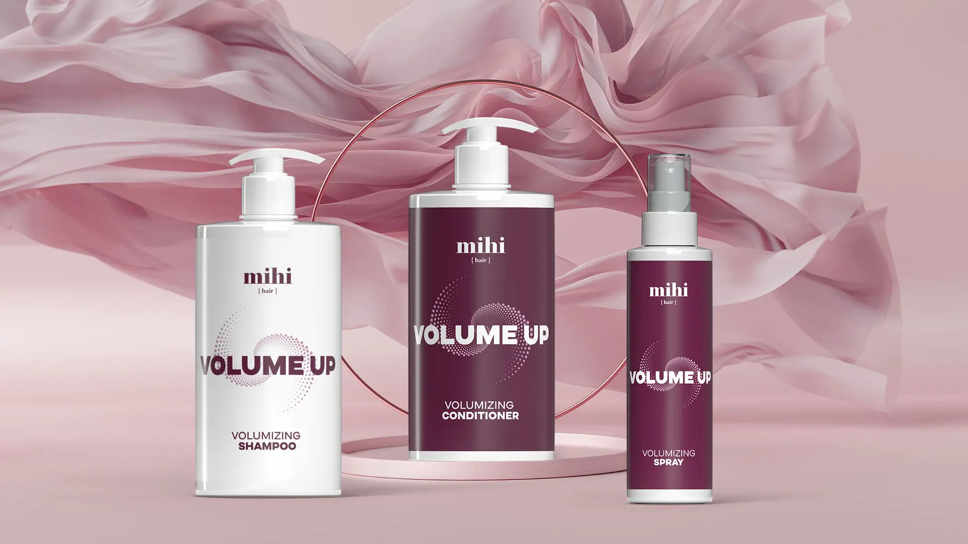 Analyse experte et avis Volume Up Mihi : la composition du shampooing et spray pour cheveux fins.