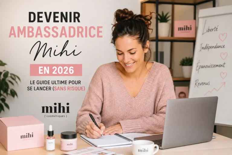 Devenir Ambassadrice Mihi en 2026 : rejoignez mon équipe VDI dynamique.