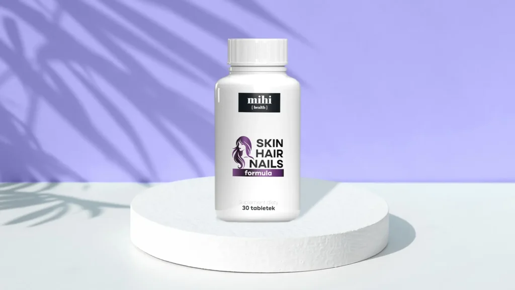 Complexe vitamines peau cheveux ongles MIHI 100221 biotine zinc sélénium